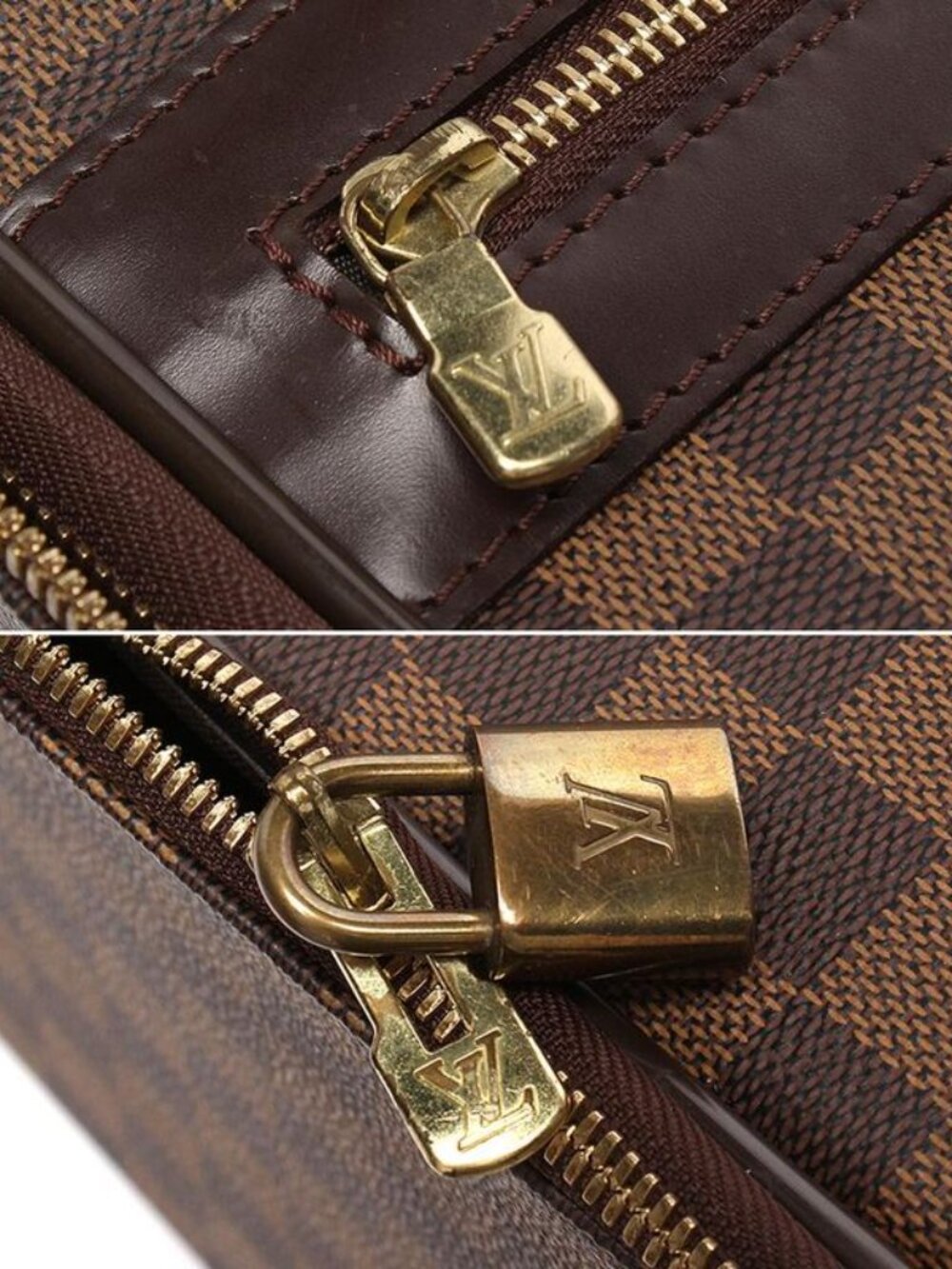 Louis Vuitton Carry Bag Shoes Pegase 45 Damier - Picture 10 of 10